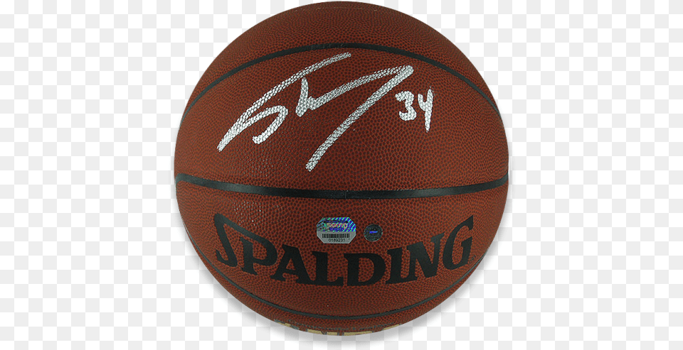 Shaquille Ou0027neal Signed Spalding Nba Basketball La Casita, Ball, Basketball (ball), Sport Png
