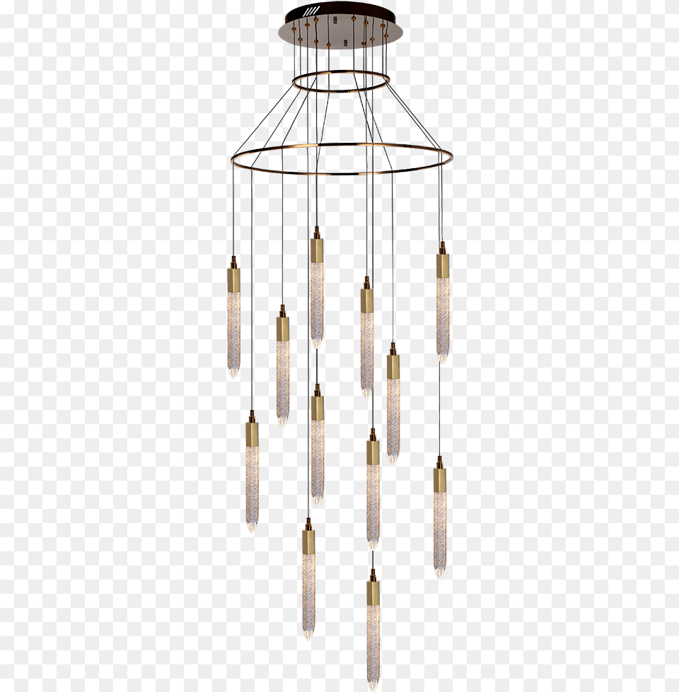 Shard 12 Light Adjustable Pendant Illuminati Shard 12 Light Round Pendant, Chandelier, Lamp Free Png