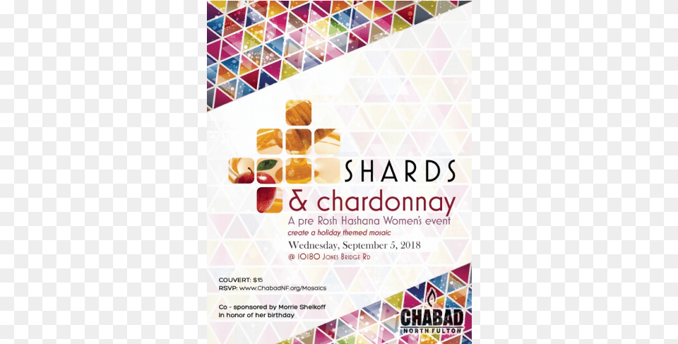 Shards Amp Chardonnay Chabad House, Advertisement, Poster, Art Free Png Download