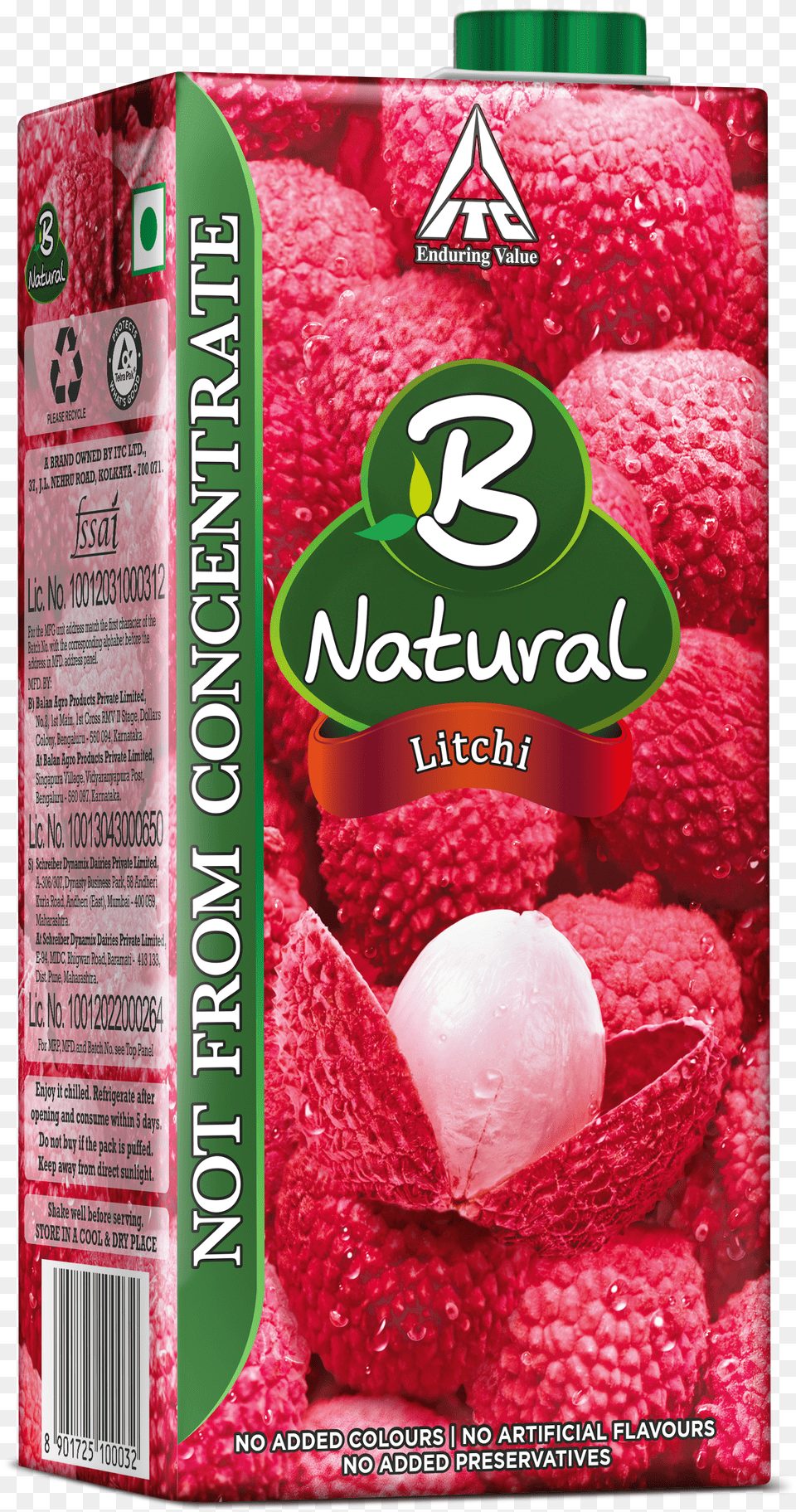 Share B Natural Litchi Juice Png