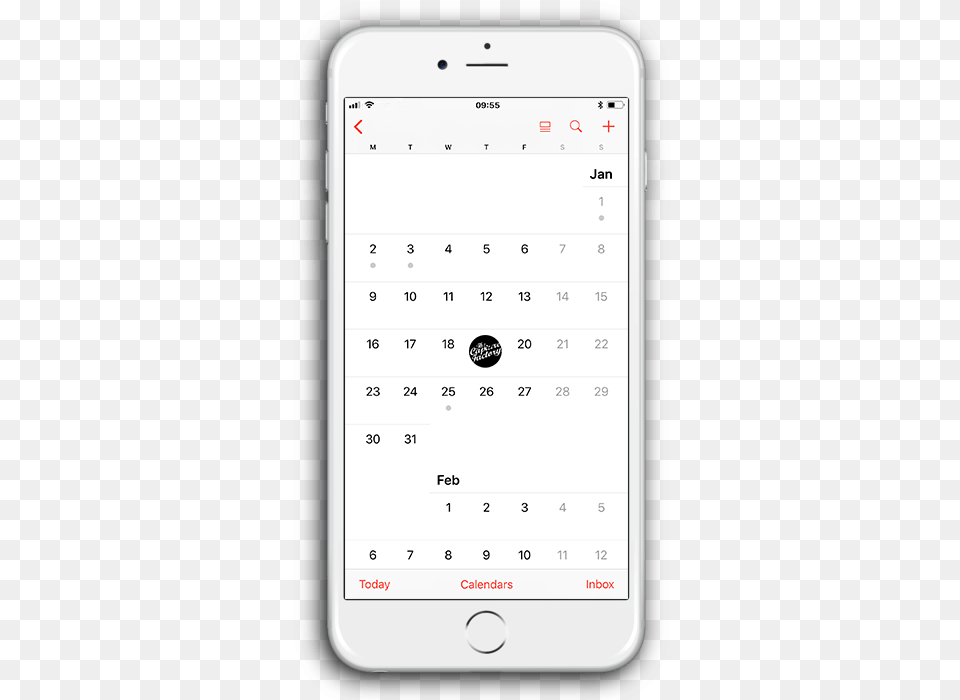 Share Calendar Iphone Iphone, Electronics, Mobile Phone, Phone, Text Png Image