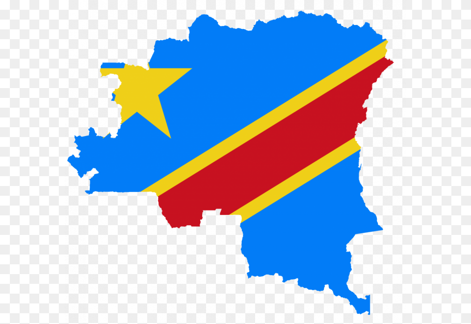 Share Democratic Republic Of Congo Flag Map, Person Free Png