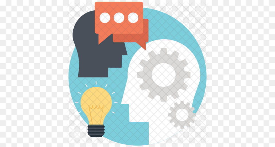 Share Ideas Icon Of Flat Style Knowledge Sharing Knowledge Icon, Light, Lighting, Lightbulb Free Png