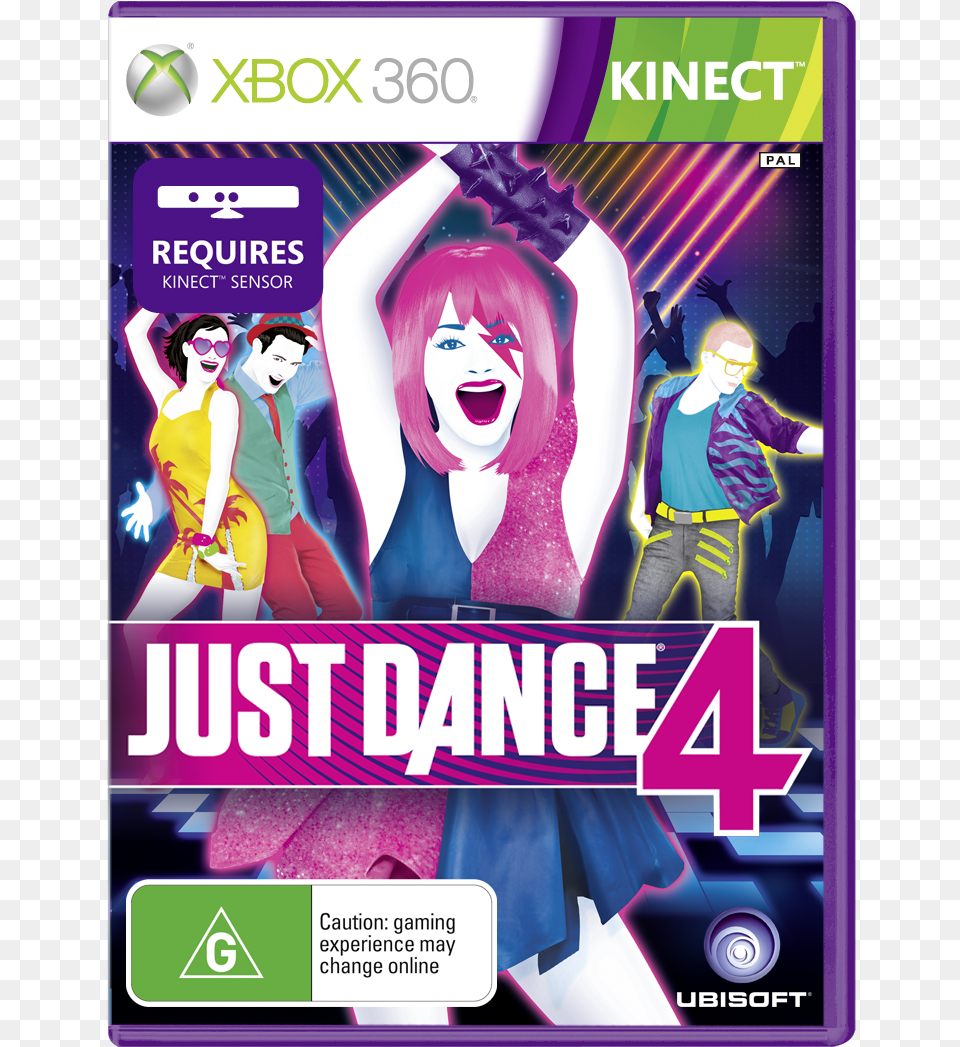 Share Juste Dance 4 Wii, Advertisement, Book, Publication, Poster Png