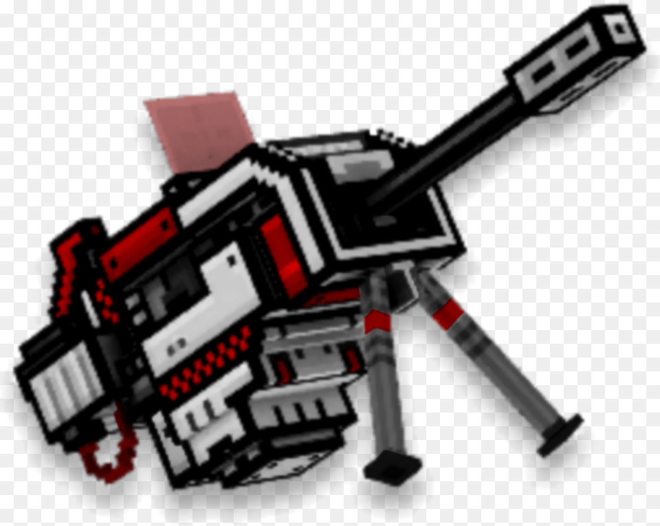 Share Pixel Gun Conceptions Here Cannon, Firearm, Machine Gun, Rifle, Weapon Png Image