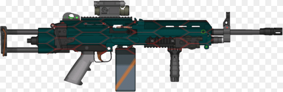 Share Pixel Gun Conceptions Here Fn Herstal, Firearm, Machine Gun, Rifle, Weapon Png