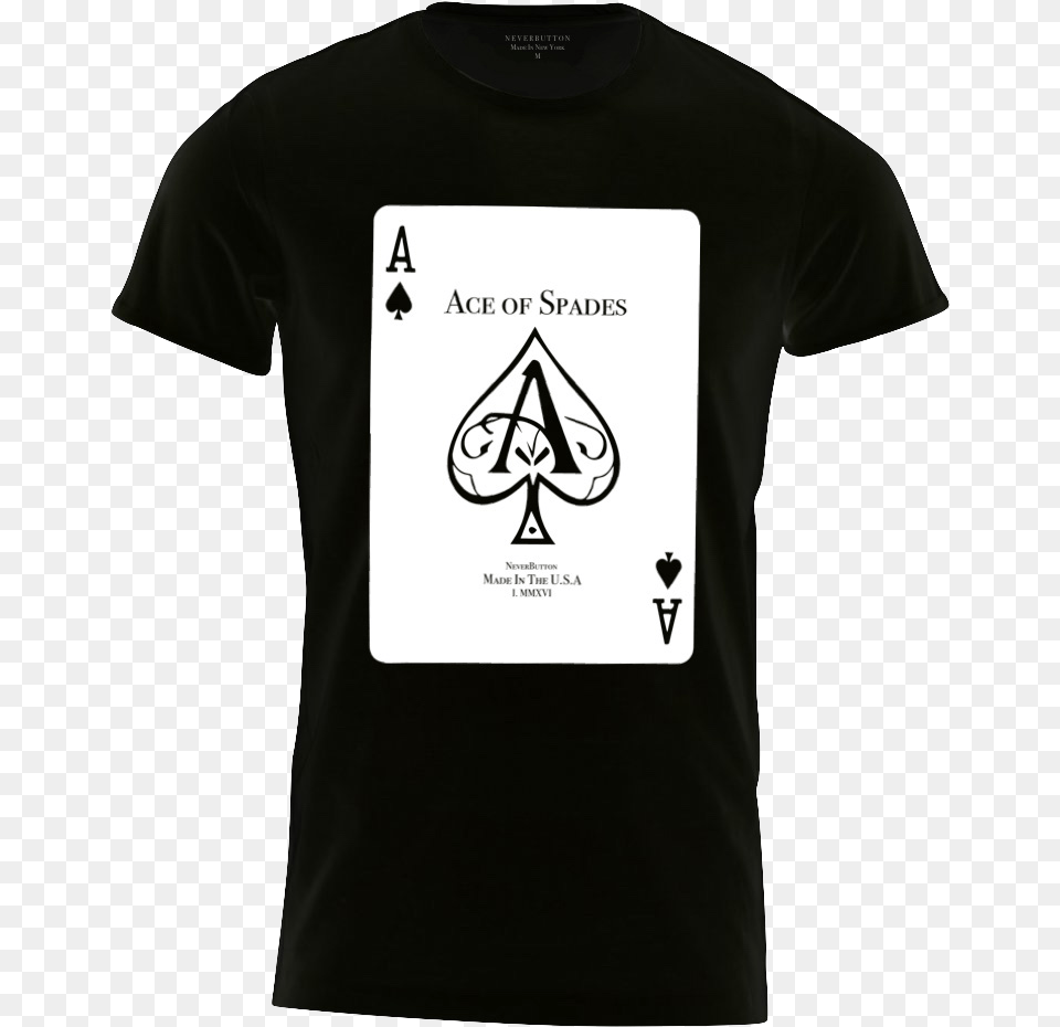 Share Share On Facebook Tweet Tweet On Twitter Pin Ace Of Spades, Clothing, T-shirt, Triangle Png Image