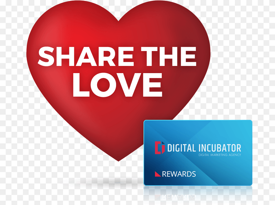 Share The Love Heart, Text, Credit Card, Paper Png Image