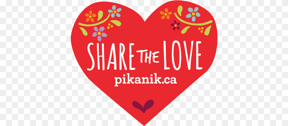 Share The Love Pikanik Love, Heart, Balloon Png Image