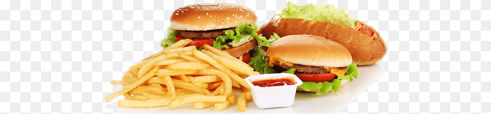 Share This Article Junk Food Background, Burger, Lunch, Meal, Ketchup Free Png Download