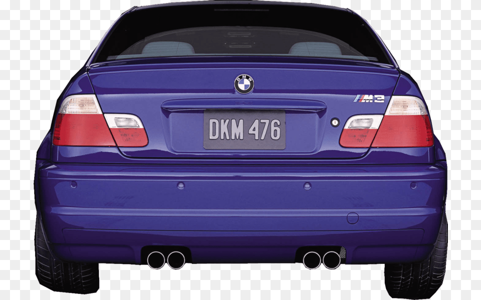 Share This Bmw E46 Back View, Bumper, License Plate, Transportation, Vehicle Png Image
