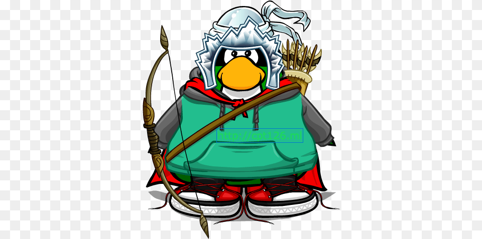 Share This Club Penguin Mountains Post Club Penguin Bow, Archery, Sport, Weapon, Archer Png Image