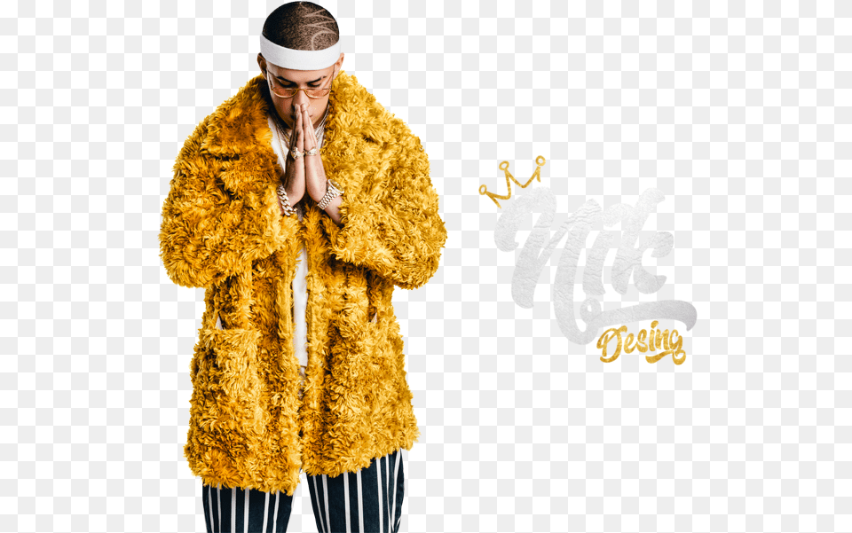 Share This Bad Bunny 2018, Clothing, Coat, Adult, Female Png Image