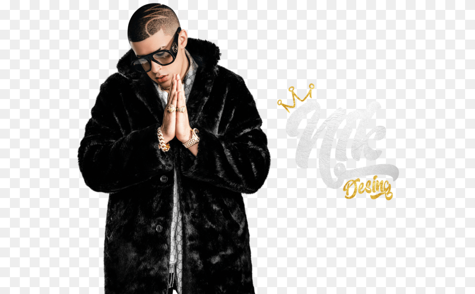 Share This Bad Bunny Hd, Clothing, Coat, Head, Portrait Png Image