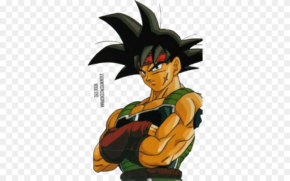 Share This Image Bardock Dragon Ball Z, Book, Comics, Publication, Person Free Transparent Png