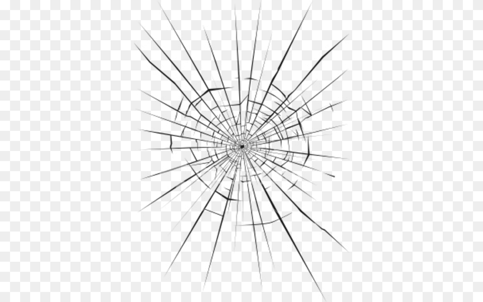 Share This Image Draw Broken Glass, Gray Free Png Download