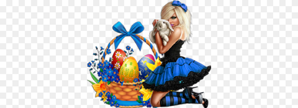 Share This Image Easter, Adult, Female, Person, Woman Free Transparent Png