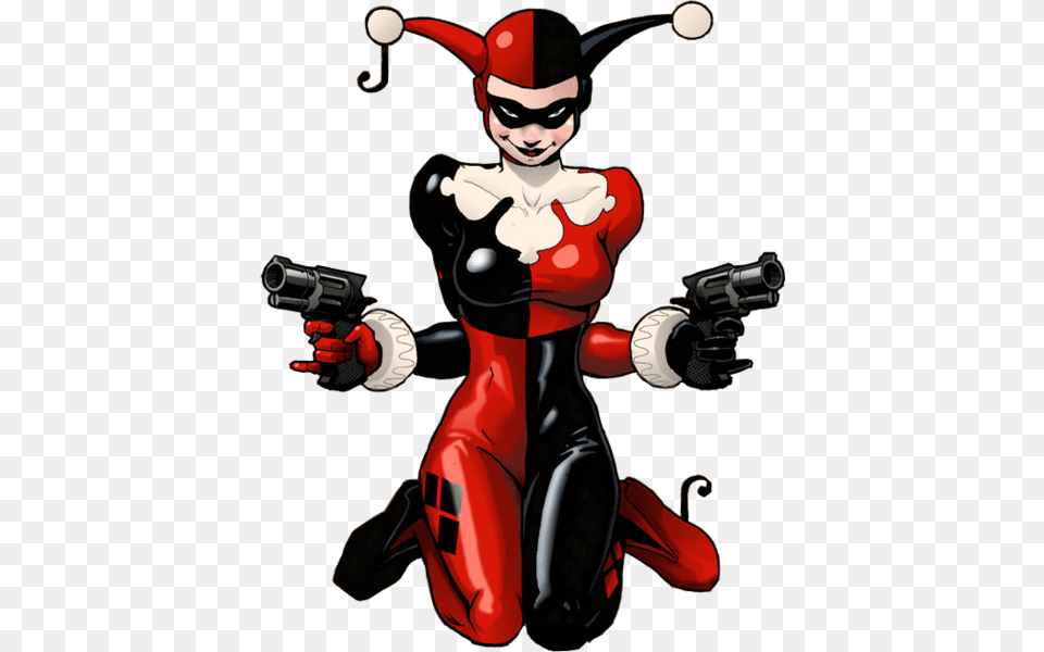 Share This Image Harley Quinn Batman Villain, Clothing, Costume, Person, Face Free Png Download