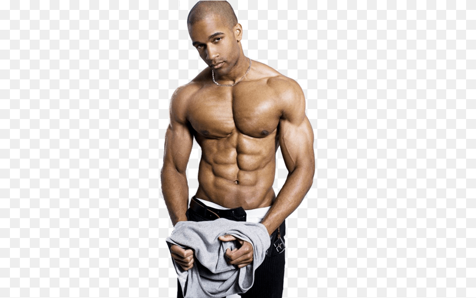 Share This Image Hot Six Pack Black, Adult, Male, Man, Person Free Png