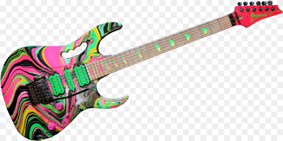 Share This Image Ibanez Jem Pink Swirl, Guitar, Musical Instrument, Electric Guitar, Bass Guitar Free Png Download