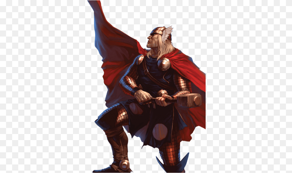 Share This Image Marko Djurdjevic Thor, Clothing, Costume, Person, Device Free Transparent Png