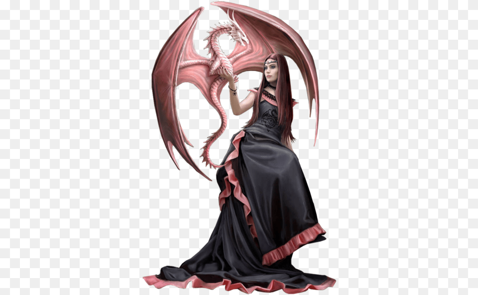 Share This Image Official Anne Stokes Dragon Friendship Hard Back Case, Adult, Bride, Female, Person Free Png