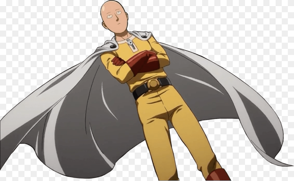 Share This Image One Punch Man Square Magnet Saitama, Anime, Person, Book, Comics Png