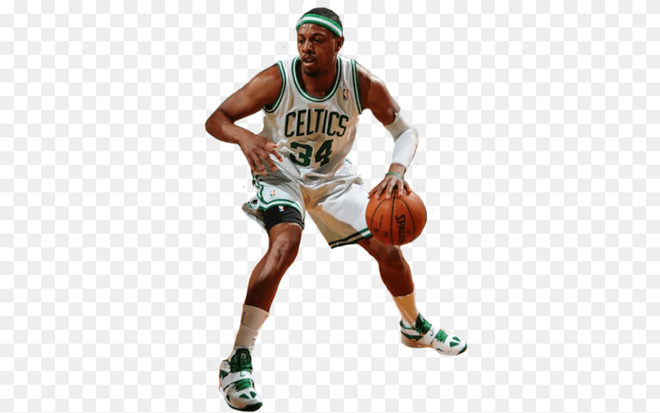 Share This Image Paul Pierce Celtics Full Size Paul Pierce Transparent, Sport, Ball, Basketball, Basketball (ball) Free Png Download