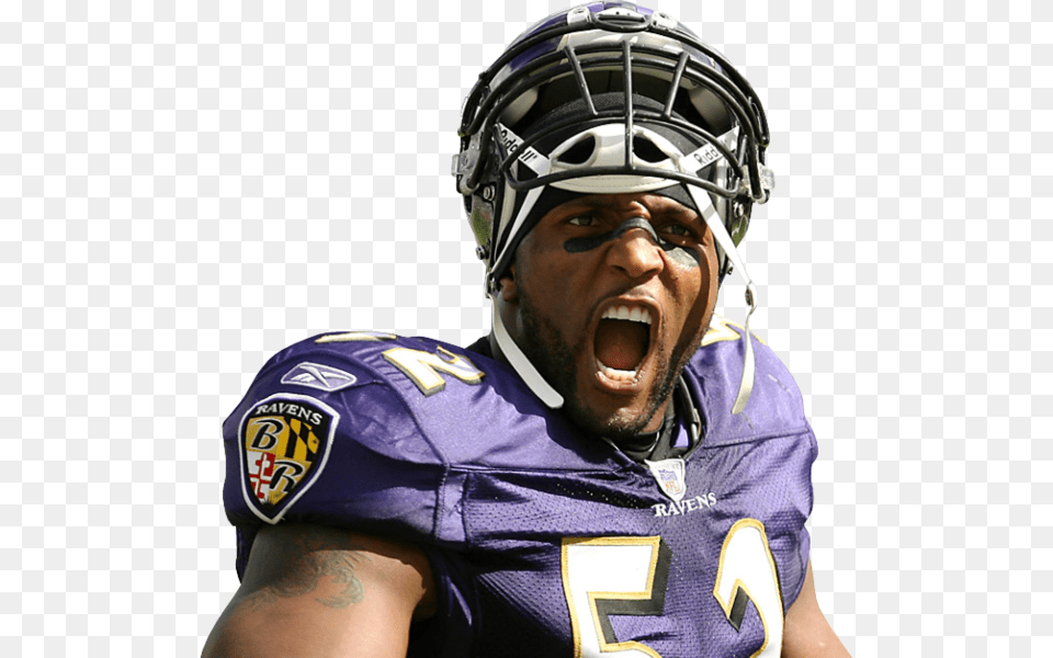 Share This Ray Lewis Clear Background, Helmet, Person, Man, Male Png Image