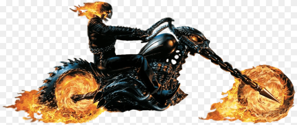 Share This Image Rider Ghost Rider Transparent, Adult, Male, Man, Person Png