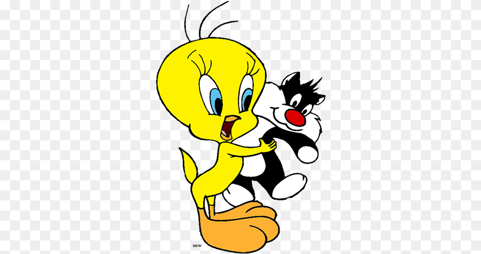 Share This Image Tweety, Cartoon, Baby, Person Free Png Download