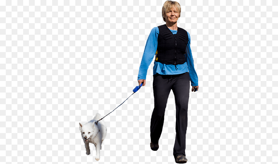 Share This Image Woman Walking Dog, Accessories, Strap, Person, Animal Png