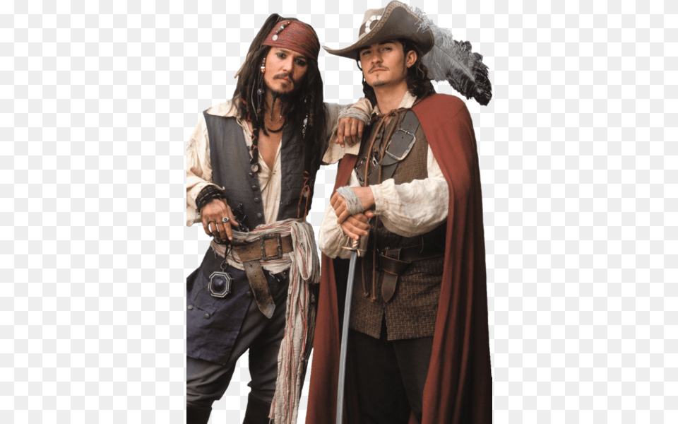 Share This Orlando Bloom Pirate Hat, Adult, Female, Person, Sword Free Transparent Png