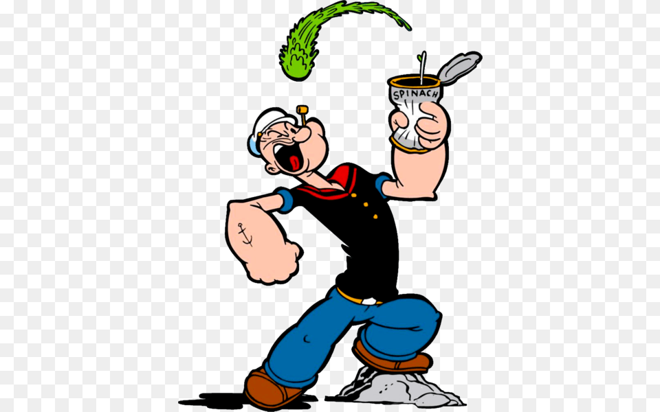 Share This Popeye The Sailor Man, Cartoon, Person, Face, Head Free Png