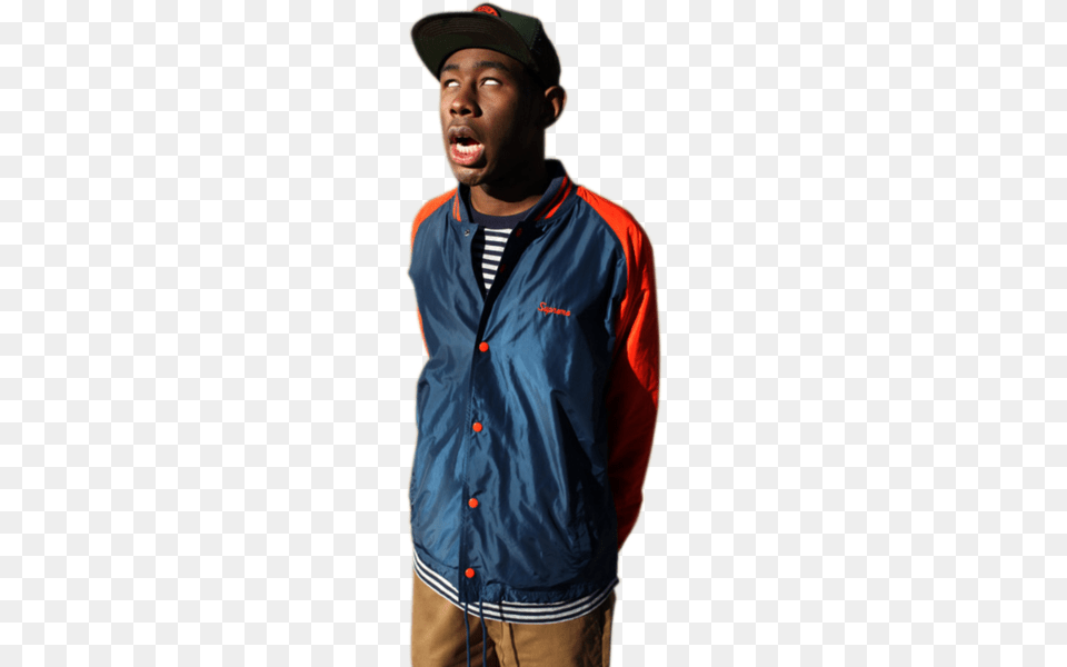 Share This Tyler The Creator Supreme Photoshoot, Vest, Clothing, Coat, Jacket Free Png Download