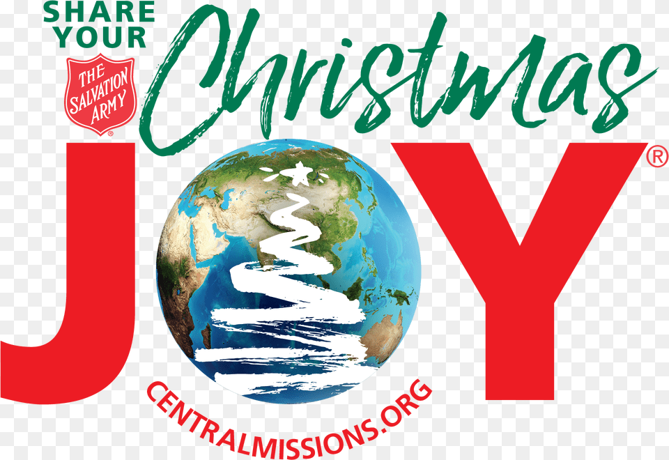 Share Your Christmas Joy Logo Get Connected Salvation Army, Book, Publication, Astronomy, Outer Space Png Image