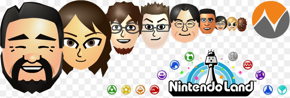 Share Your Mii Nintendo Land Nintendo Selects, Head, Person, Face, Man Png Image