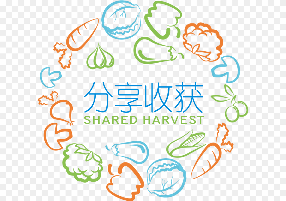 Shared Harvest Logo Salad Graphic Vector, Text Free Png