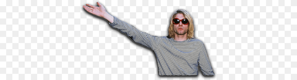 Shared Kurt Cobain, Accessories, Sunglasses, Sleeve, Person Free Transparent Png