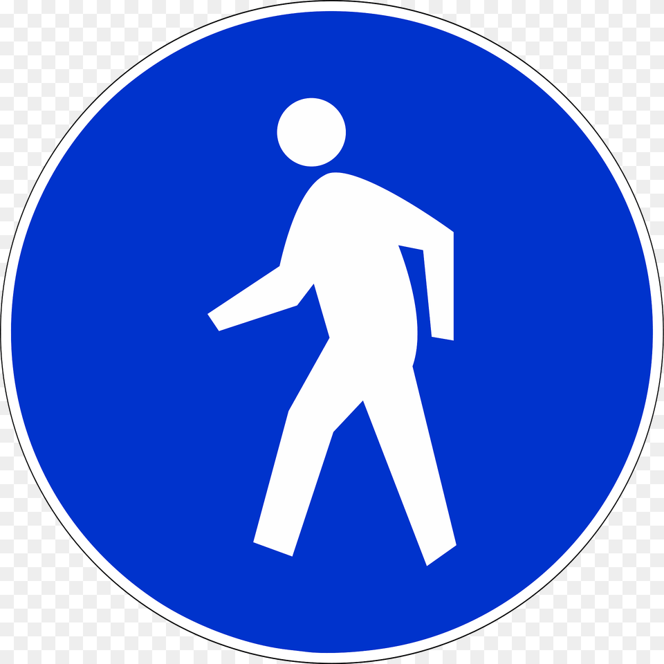 Shared Use Path Sign In Colombia Clipart, Symbol Free Png Download