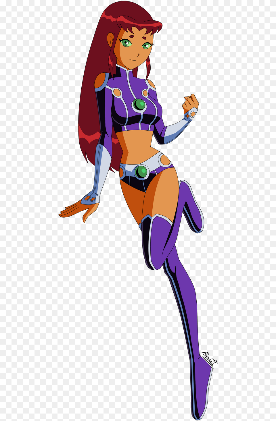 Sharing Childhood Crushes Mine Was Cartoon Starfire, Adult, Person, Female, Woman Png Image