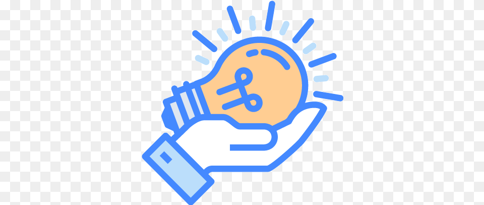 Sharing Ideas Hand Money Icon, Light, Lightbulb Free Png Download