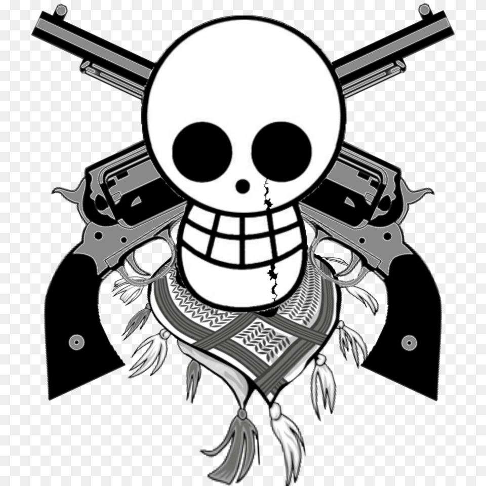 Sharing My Jolly Roger, Emblem, Symbol, Gun, Weapon Png