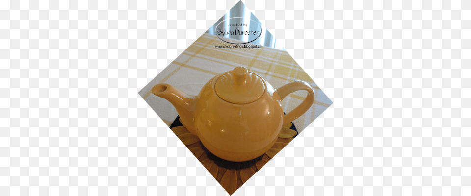 Sharing My New 6 Cup Yellow Tea Pot I Spent Some Teapot, Cookware, Pottery Free Png Download