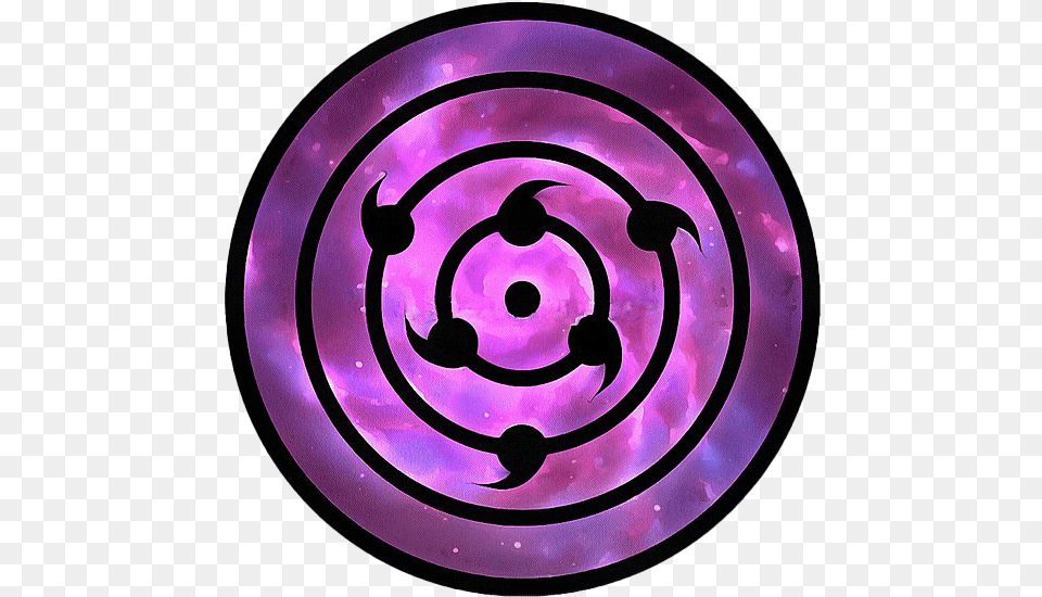 Sharingan Symbol Spiral Notebook Rinnegan Galaxy, Coil, Purple Free Png Download