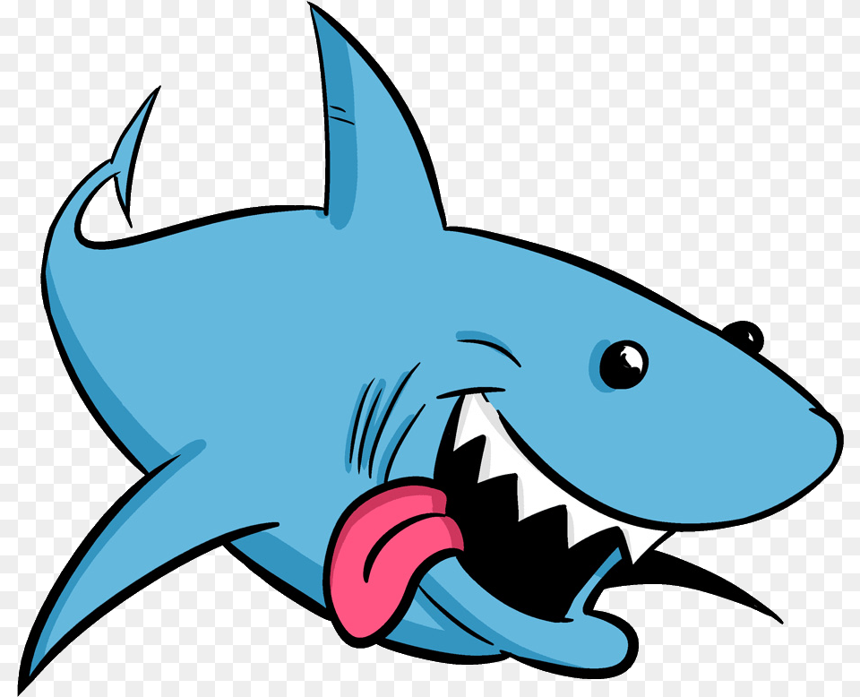 Shark Animation Drawing Cartoon Clip Art Cute Shark Clipart, Animal, Fish, Sea Life Png Image