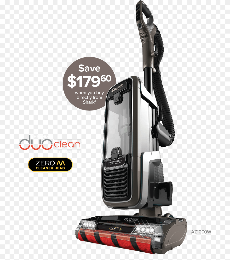 Shark Apex Duoclean Powered Lift Away Ax952 Cyan, Appliance, Device, Electrical Device, Vacuum Cleaner Free Png