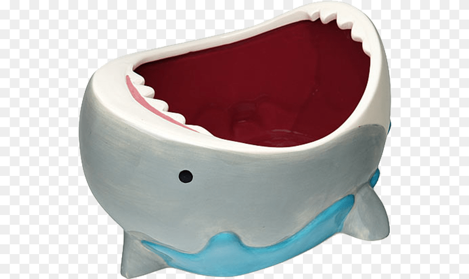 Shark Attack Bowl, Bathing, Person, Tub, Furniture Free Transparent Png