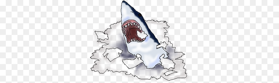 Shark Attack Clipart Shark, Adult, Wedding, Person, Woman Free Png Download