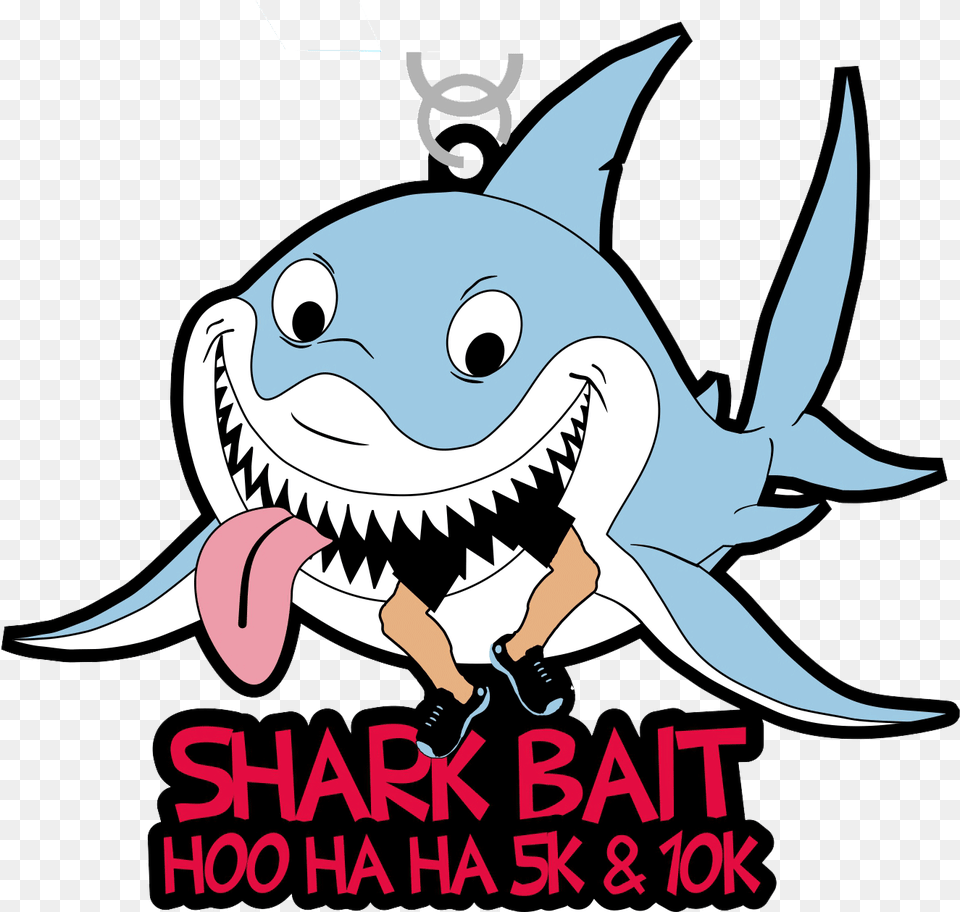 Shark Bait Hoo Ha Ha 5k Amp, Animal, Fish, Sea Life, Clothing Free Png